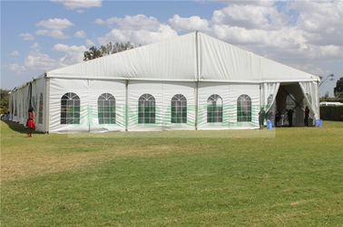 Tenda Acara Gereja Multi Fungsi 30x50m Atap Aluminium Tinggi 6-10 Meter