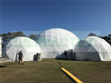 Dilapisi Polyester Fabric Event Dome Tent terbuka Kids Playground Instalasi Mudah