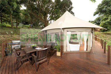 Ruang Besar Hotel Mewah Tenda Safari Tenda Cantik Desain Khusus Untuk Glamping