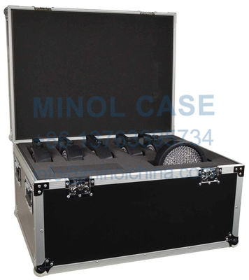 ABS Panel Universal Aluminium Road Case Untuk Lampu ISO9001