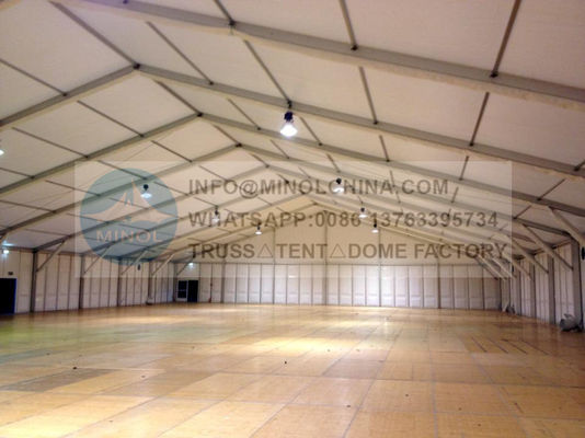 Tenda Lapangan Basket Olahraga Permanen 50'X75' Aluminium Alloy T6061 / T6
