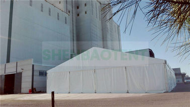 Tenda Gudang Sementara Tahan Lama Struktur Bangunan Permanen 2000 Meter Persegi